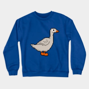 Pixelated Haute Couture Duck Crewneck Sweatshirt